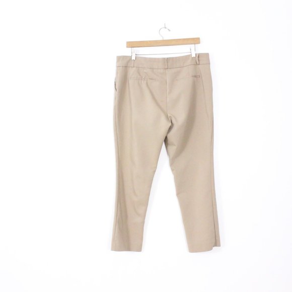 *Le Chateau Beige Skinny Straight Khaki Trousers - Picture 5 of 6
